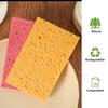 12 Pcs Eco-Friendly Pop-Up Sponges,Biodegradable Kitchen Sponge,Natural Cellulose, Eco Washing up Sponge for Dish,Household,Cookware, Bathroom view 4