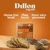 Dillon Organic Gluten-Free Seeded Bread | Sliced, Vegan, Low Carb, High Fibre, Diabetic-Friendly, No Preservatives, UPF Free, 275g (Pack of 2) view 2
