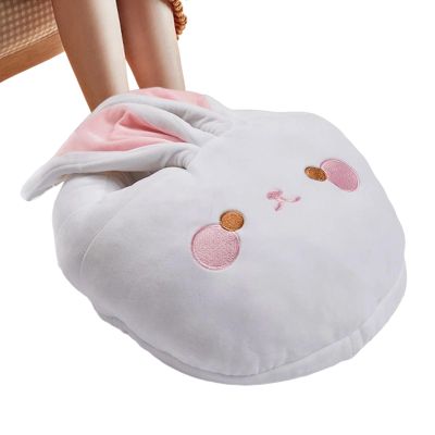 Electric Heated Foot Warmer Soft Cartoon Heater Winter Gear Men Women