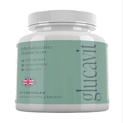 Glucavit Metabolic Balance 60 CapsulesNatural Blood Sugar & Metabolism Supply