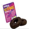 Dillon Organic Keto Bagel Original Flax | Gluten-Free, Vegan, Low Sugar, High Fibre, Diabetic-Friendly, High Omega-3, Seed Oil Free, UPF Free | 150 g - Pack of 4 (8 Bagels) view 2