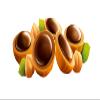 Hazelnut Caramel With Creamy Nougat And Chocolate 15 Pack 125G (Pack Of 4) "Taste the sweetness in every bite" Christmas, New Year For All Occasions view 3