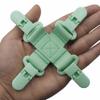 Umttery Bed Sheet Detangler, Keep Bed Sheets/Duvet Covers/Blankets from Tangling, Twisting & Balling in Washer and Dryer, 2 pcs(Green) - Upgrade Structure & Material Version. view 4