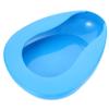 HONITANO Portable Household Chamber Pot Bedpan with Smooth Edges Easy-Clean Design for Elderly Patient Care at Home Hospital Travel Use view 1