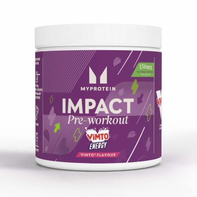 Myprotein Vimto Impact PreWorkout Energy, Focus & Performance Formula with Caffeine, Citrulline & Beta-Alanine | 400 g 40 Servings | Boosts Training Drive & Workout Intensity