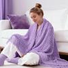 Christmas Gifts for Women, Self Care Get Well Soon Gifts, Lavender Relaxing Spa Gift Basket Care Package w/Blanket, Mothers Day Valentines Birthday Gifts for Mom Grandma Wife Girlfriend Sister Friends view 3