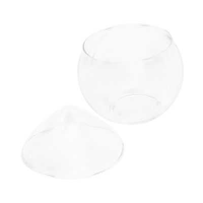 DIYEAH Creative Glass Martini Cup with Base, About 150ml for Home Office