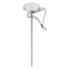 Keenso Robust Hanging Thermometer, Temperature Display with Large Dial for Coffee, Milk, Kitchen Tool Made of Stainless Steel (Short) view 1