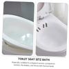 TOYANDONA Foldable Plastic Sitz Bath Tub for Adults and Pregnant Women with Comfortable Sitting Design, Portable and Easy to Use Bath Soak Basin for Home and Postpartum Care view 2