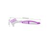 Healeved 8pcs Double-Sided Denture Cleaning Brush Portable Oral Appliance Brush for Teeth Care Cleaner Slip Handle for Travel and Home Use view 2