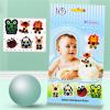 Accurate Stick-On Cute Forehead Stickers Home Supplies Temperature for Kids Baby Adult Sticker Stick-on Cute Cartoon Forehead Stickers Temperature for Kids Baby Adults Home view 3