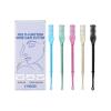 5 Pieces Compact Nose Hair Cutter Set Innovative Double Cutter Manual Nasal Trimmer with Easy to Use Portable Nose Trimmer view 1