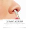 5 Pieces Compact Nose Hair Cutter Set Innovative Double Cutter Manual Nasal Trimmer with Easy to Use Portable Nose Trimmer view 3
