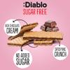Diablo No Added Sugar Chocolate Cream Wafers - Nut-Free & SOYA-Free Thin Wafers, Perfect for Guilt-Free Snacking & Special Occasions, Sweet Treats for All - 150g, Pack of 6 view 2