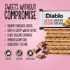 Diablo No Added Sugar Chocolate Cream Wafers - Nut-Free & SOYA-Free Thin Wafers, Perfect for Guilt-Free Snacking & Special Occasions, Sweet Treats for All - 150g, Pack of 6 view 3