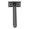 XOYIXOYI Double Safety for Men, Precise Shaving with Zinc Alloy Body, Anti Slip Ergonomic Handle, Knob Type Cutter Head, Durable and Washable Design for Smooth Shaving E (Black) view 4