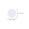 Healifty Cotton Filter Pads Good Ventilation Acid and Alkali Resistant 2 Packs 100pcs Replacement White for Beauty Machine Supplies for Domestic and Beauty Salon Use view 2