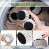 ChioSun Pet Hair Remover Washing Machine, 6 PCS Reusable Pet Hair Catcher Washing Machine, Laundry Balls for Reduce Tangle & Make Clothes Fluffy, Laundry Balls for Tumble Dryer view 3