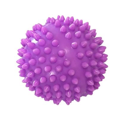 6pcs Laundry Balls Reusable PVC Solid Cleaning Ball for Remove Dirt Anti-Winding Household Washing Machine Tools(6pcs Purple)