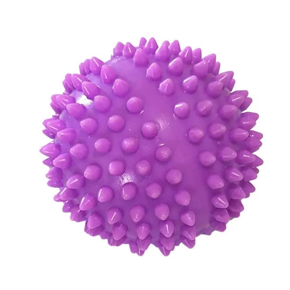 6pcs Laundry Balls Reusable PVC Solid Cleaning Ball for Remove Dirt Anti-Winding Household Washing Machine Tools(6pcs Purple)
