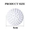 6pcs Laundry Balls Reusable PVC Solid Cleaning Ball for Remove Dirt Anti-Winding Household Washing Machine Tools(6pcs Purple) view 4