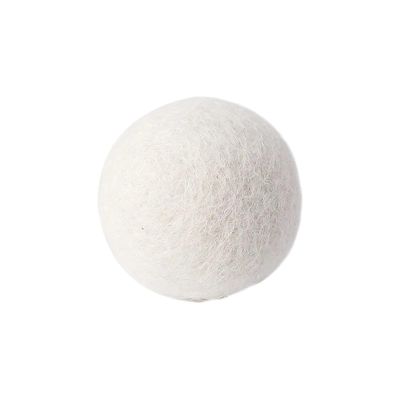 6pcs Wool Dryer Balls Reusable Fleece Laundry Ball Home Washing Softener Anti-Static Sticky Hair(5cm)