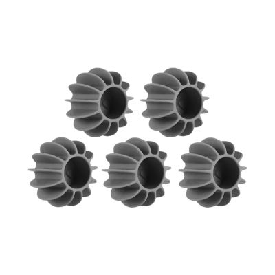 10pcs Reusable Silicone Laundry Ball for Pet Hair Removal Clothes & Lint Catcher for Washing Machines(Grey)