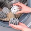 10pcs Reusable Silicone Laundry Ball for Pet Hair Removal Clothes & Lint Catcher for Washing Machines(Grey) view 2