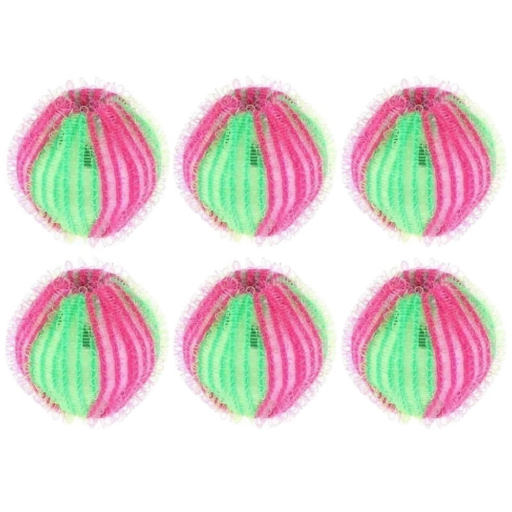 12PCS Hair Remover Laundry Lint Reusable Dryer Washing Balls Nylon forHair Removal