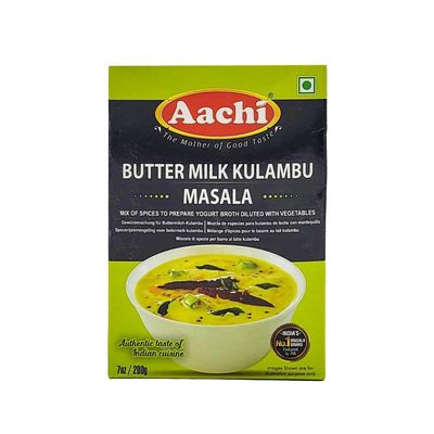 Aachi's Buttermilk Kulambu Powder200G Powdered Spice Mix Product Of India Pack of 2