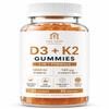 Vitamin D3 + K2 Gummies Supports Bone Health, Immune System and Muscle Health 2-in-1 Formula for Bone, Heart & Immune Support Vegan, Sugar-Free, Gluten-Free 60 Gummies - 30 Day Supply view 1