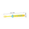 Healeved 2 Sets Boys and Girls Soft Toothbrush Manual Brush Fun Number Handle for Boy Girl Preschool Oral Care view 2