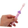 Healeved 2 Sets Boys and Girls Soft Toothbrush Manual Brush Fun Number Handle for Boy Girl Preschool Oral Care view 4