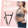 Abaodam 2pcs Handheld Body Fat Caliper for Accurate Skinfold Measurement, Abs Material, Easy to Use Device for Hip and Arm Fat Measurement, Suitable for Men and Women view 3