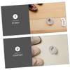Veemoon 2pairs Metal Outsole Abrasion Protection Plate of Shoe Heel Repair Pads Trainer Heel Repair Patch for Boots Easy DIY Installation for Outdoor Hiking view 3