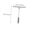 DECORNIJIA Practical Single Side Window Squeegee Cleaning Tool for Glass and Window with Comfortable Grip Handle and Pp Material Multipurpose Water Removal Tool for Bathroom and Car Use view 2
