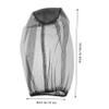 SUPVOX 10pcs Outdoor Fishing Hat Mosquito Head Net Face Cover for Camping and Hiking Mesh Design for Insect Protection Breathable Material for Men and Women view 2
