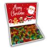 Jelly Snakes Merry Christmas Sweets Gift Box Hamper (SANTA RED FRONT) view 1
