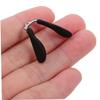 Anneome 4pcs Silicone and Alloy Metal Core Eyeglass Nose Pads with Saddles Bridge Design, Easy to Install and Anti-Slip Cushions for Childrens Glasses, for DIY Replacement and Repairing view 4