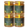 Luxury Peanut Butter with Toasted Coconut, Crunchy Gourmet Nut Butter, Vegan and Gluten Free, No Palm Oil, Natural Protein Source, 4 x 180g Jars by EDEN & CO. view 1