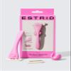 Estrid razor starter set, women's razor set with 5 blades system, vegan moisture strips, 2 replacement blades, wall mount (Guava) view 1