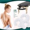 100PCS Disposable Elasticised & Fitted Face Cradle Covers, Non-woven Ultra Soft Massage Face Covers Headrest Covers for Massage Tables, Massage Chairs, Universal Size Beauty Salon SPA Face Rest Covers view 3