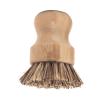 YIXANNX Convenient Circular Handle Brush for Kitchen Cleaning Which Can Be Better Held in Hand Without Damaging Skin. Brush is, Coarse Brown view 2