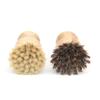 YIXANNX Convenient Circular Handle Brush for Kitchen Cleaning Which Can Be Better Held in Hand Without Damaging Skin. Brush is, Coarse Brown view 3