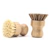YIXANNX Convenient Circular Handle Brush for Kitchen Cleaning Which Can Be Better Held in Hand Without Damaging Skin. Brush is, Coarse Brown view 4
