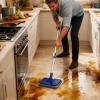 Spin Mop and Bucket Rotating Separate Dirty Water view 3