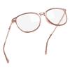 Joopin Round Blue Light Blocking Glasses for Men Women Anti Eyestrain Brown view 1