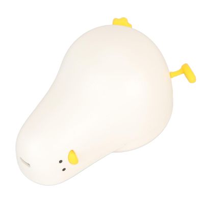 Bonbela Rechargeable Fabric Shaver, Lint Remover, White Duck Shape, Mini Fur Ball Cutter with Large 6 Teeth Blade for Sweater, Clothing, Fabric, USB Charging