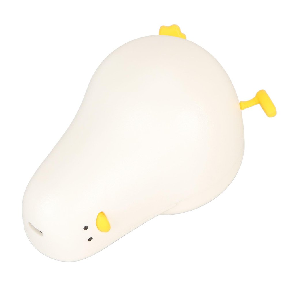 Bonbela Rechargeable Fabric Shaver, Lint Remover, White Duck Shape, Mini Fur Ball Cutter with Large 6 Teeth Blade for Sweater, Clothing, Fabric, USB Charging