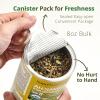 8oz Organic Genmaicha Green Tea with Roasted Rice, Genmaicha Tea Loose Leaf, Japanese Style Roasted Green Tea, Brown Rice Tea, Smooth Nutty Flavor view 3